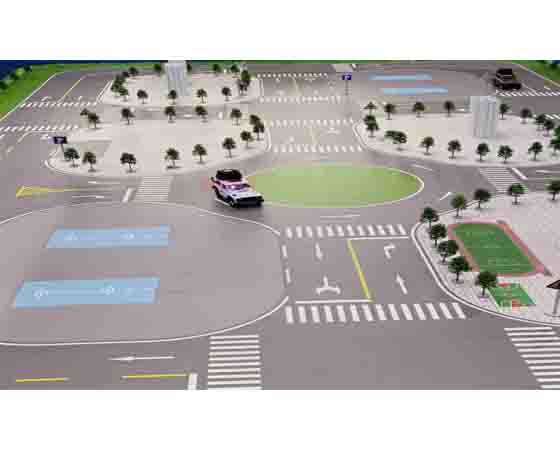 智能網(wǎng)聯(lián)高速公路實(shí)訓系統