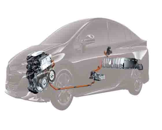 混合動(dòng)力實(shí)訓整車(chē)