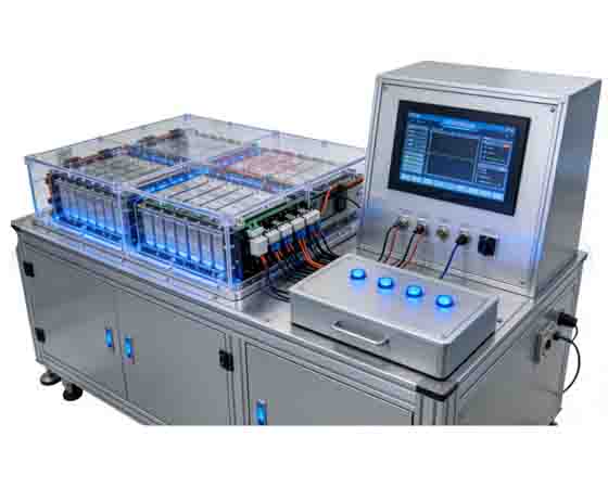 純電動(dòng)汽車(chē)動(dòng)力電池及電池管理系統理實(shí)一體平臺