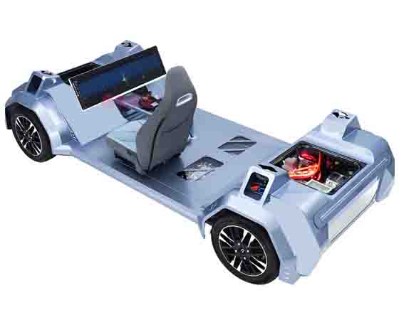 底盤(pán)線(xiàn)控系統實(shí)驗平臺